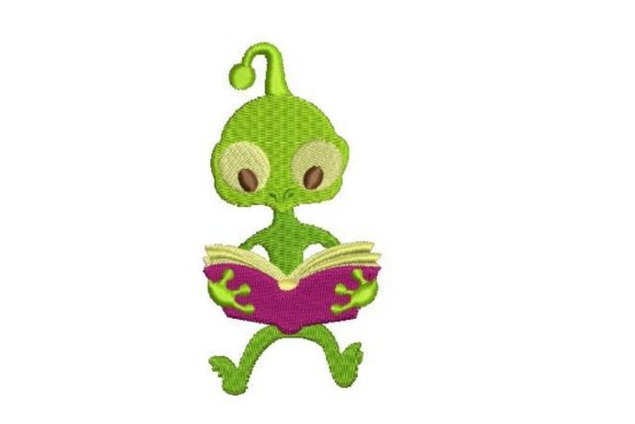 Alien Reading a Book: A Designer's Review for Gifts
