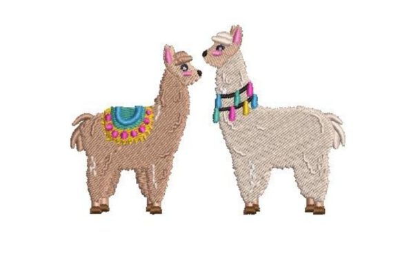 Alpacas: A Joyful Embroidery Design for Small Business Merch