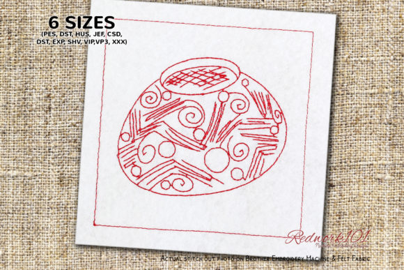 Antique Pottery: A Redwork Review for Boutique Apparel