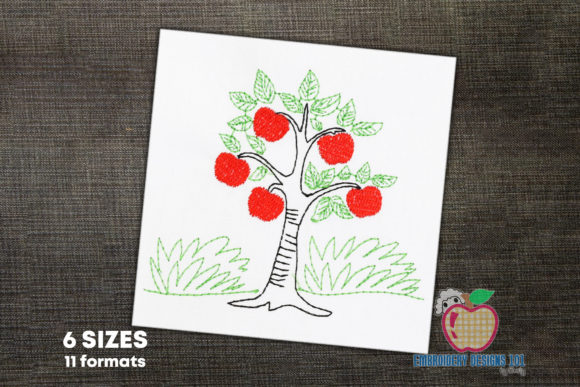 Apple Tree Full of Apples: A Seasonal Embroidery Review