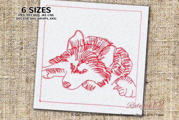 Fox Relaxing in Forest: A Boutique Embroidery Review