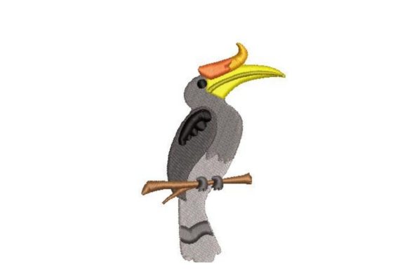Hornbill Embroidery Design Review for Small Business Merch