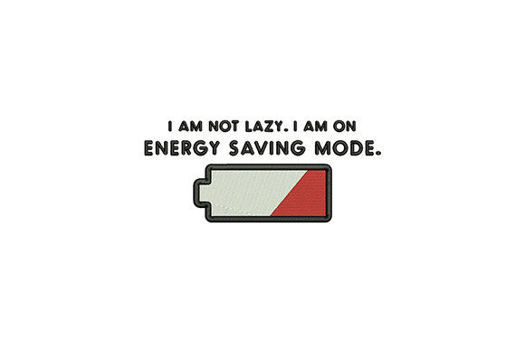 I Am Not Lazy: A Bold Embroidery Design for Etsy Sellers