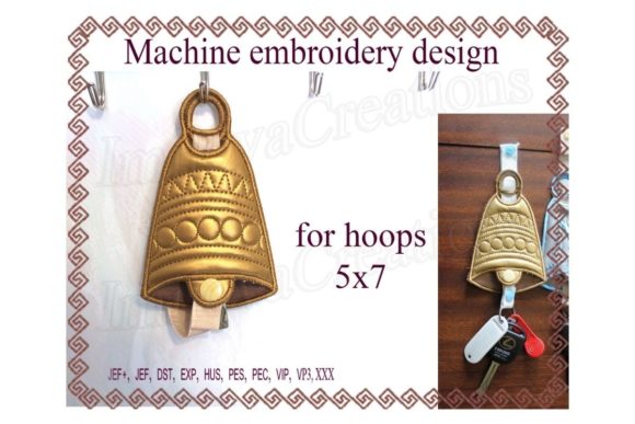 Review: Key Case Bell in the Hoop for Holiday Crafts