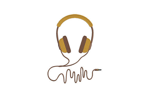 Review: The Headphones Cord Embroidery Design for Gifts