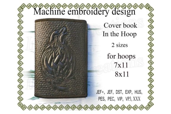 Review: Wolf Book Cover in the Hoop for Custom Gifts